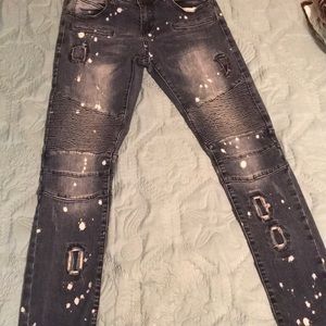Ladies Black Premium distressed jeans in excellent condition. Size 30W X 32L